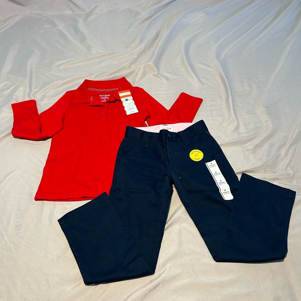 2pc girls pant set 4T
